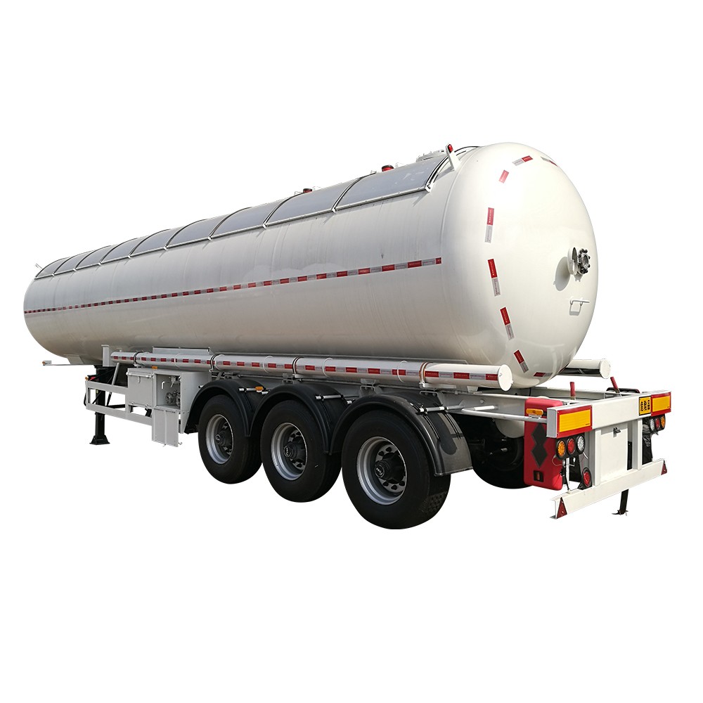 3-achsiger 56000-Liter-LPG-Sattelauflieger mit Markise